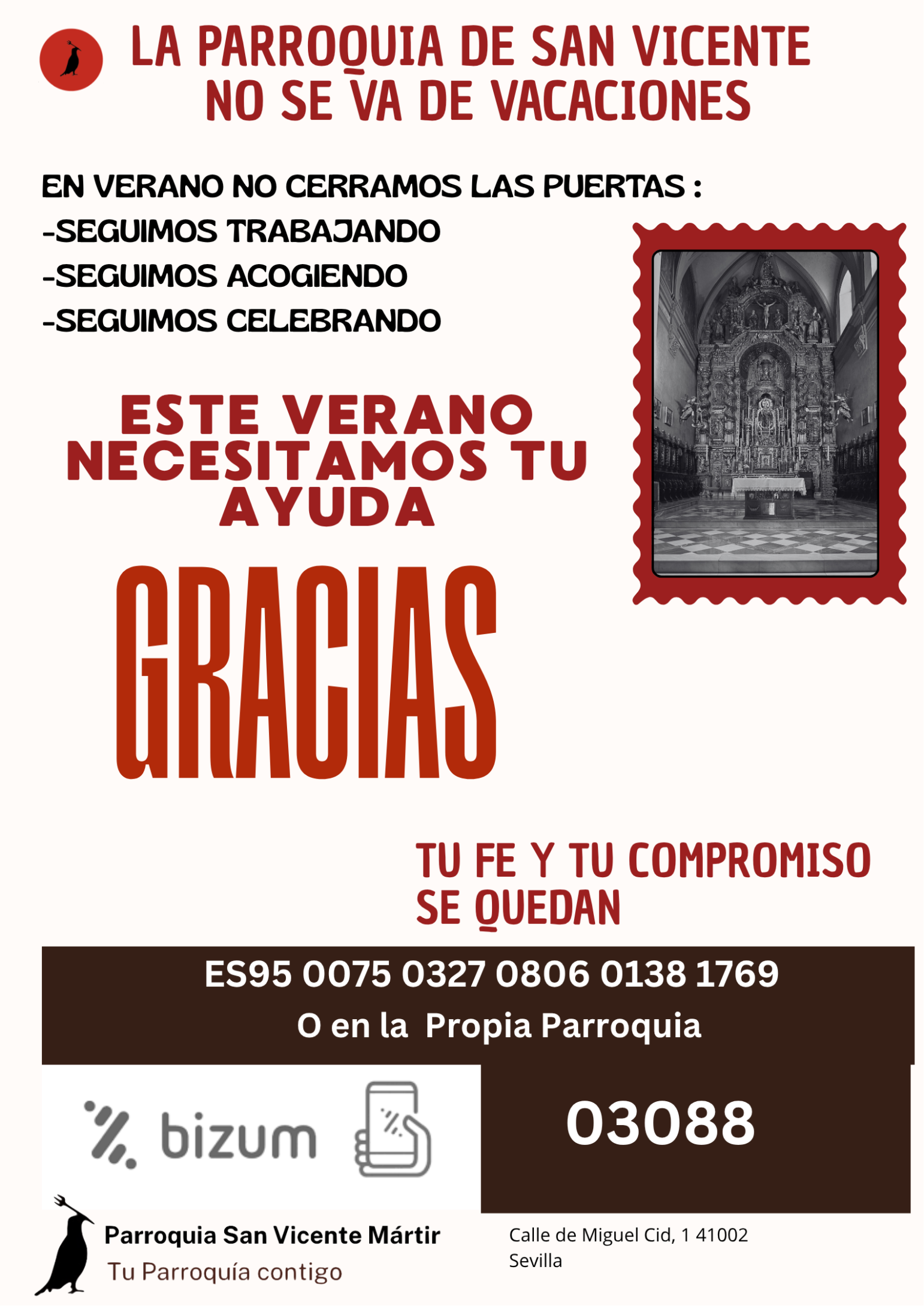 San Vicente en Vacaciones te necesita